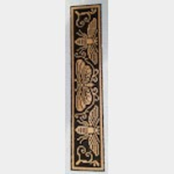 Wg11895 MaryBelle's Bookplate 1 1/2 X 8    18 ct Whimsy And Grace BOOKMARK 