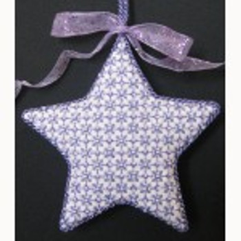 Wg11436 Mara's Star 5"   18 ct With Crystals Whimsy And Grace ORNAMENT 