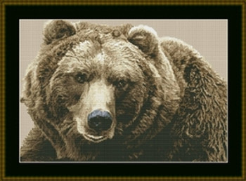 Brown Bear 224w x 256h by Kustom Krafts 13-2026 