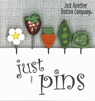 Just Another Button Company Fresh Vegetables Pins (jp163)