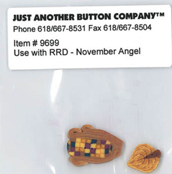 Just Another Button Company November's Angel Button (9699.G)