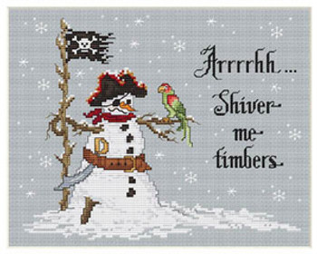 Shiver Me Timbers 99 x 125 Sue Hillis Designs 10-1308 