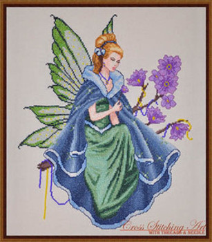 Twilight Fairy Size: 162w x 196h Cross Stitching Art  13-1460