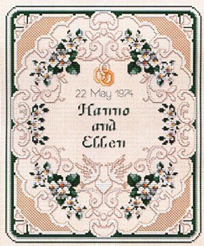 EMS097 Ellen Maurer-Stroh Sampler - Wedding