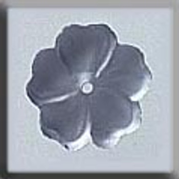 12006 Mill Hill Glass Treasure 5 Petal Flower Matte Sapphire