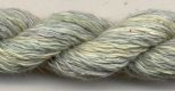 Oriental Linen 027 Green Leaves Lt. Thread Gatherer