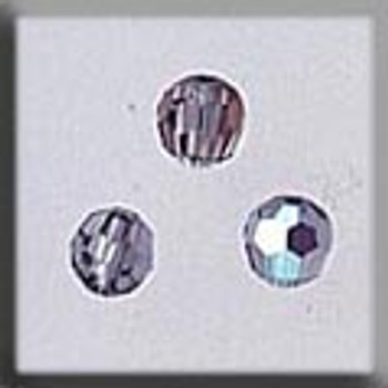 13015 Mill Hill Glass Treasure Round Bead Black Diamond AB