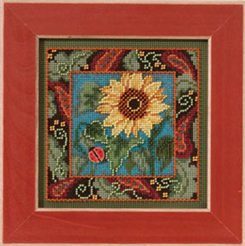 MH143201 Mill Hill Buttons and Bead Kit Sunflower (2013)