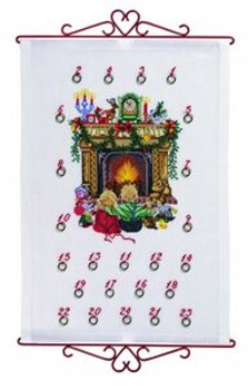 7715138 Eva Rosenstand Kit Calendar Children 15" x 22"; Aida; 14ct