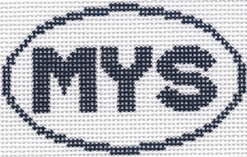 SN725 MYS (Mystic, CT) Oval Ornament
