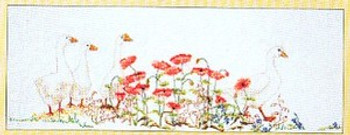 GOK2017 Thea Gouverneur Kit Geese In The Poppies