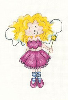 HCK998 Heritage Crafts Kit Twinkle Toes 5.75" x 5"; Evenweave; 28ct