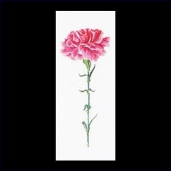 GOK467 Thea Gouverneur Kit Carnation Pink 7" x 17" Linen 36ct