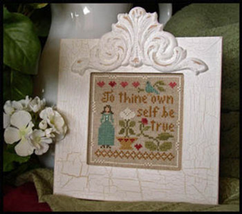 Be True 59 x 59 by Little House Needleworks 09-1529