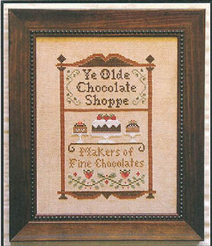 Chocolate Shoppe Little House Needleworks 07-1010