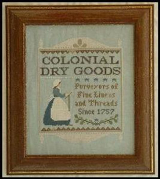 Colonial Dry Goods (AmericanaCountry)Little House Needleworks  04-3015