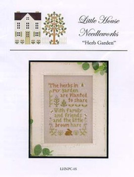 Herb Garden Little House Needleworks 04-3327