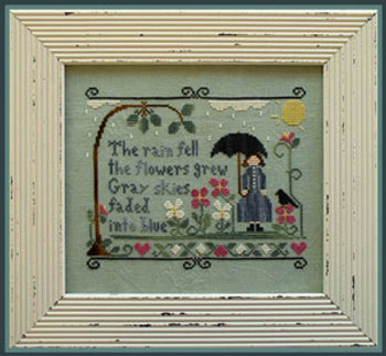 Rain Fell, The 121w x 96h Little House Needleworks  08-1854