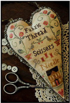 Stitcher's Heart, A (Nashville 2012) Chart Only Little House Needleworks  12-1300