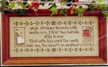 Stitcher's Prayer, A Little House Needleworks  04-1128