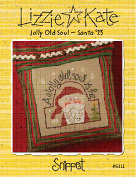 Jolly Old Soul-Santa 2013 80w x 79h Lizzie Kate 13-2272