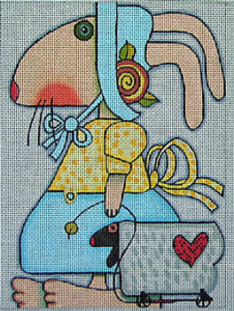 Maggie & Co. M-1121 Mrs. Bunny  © Frank Bielec 6 x 8 18M