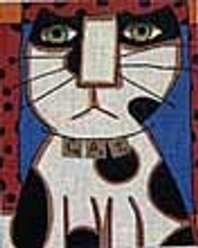 Maggie & Co. M-790 Cat Scrabble  © Frank Bielec 8 x 10 18M