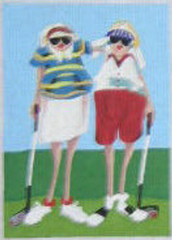 Maggie & Co. M-667 Golf Mamas 2 © Paula Payne 9 x 12 18M
