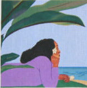 Maggie & Co. M-677 Walk Across the Sea II © Pegge Hopper 11-1/2 x 11-1/2 18M