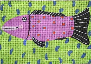 Maggie & Co. M-959 Something Fishy © Sharon Bloom 7 x 10 13M