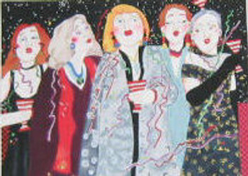 Maggie & Co. M-693 Girls Night Out ©A Jerry Fenter 12 x 16 18M