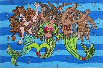 Maggie & Co. M-890 Being With the Girls © Suzy Toronto; Divas of the Deep	 10 x 15 18M
