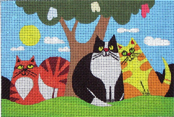 Maggie & Co. M-1216 3 Little Kittens © Barbara Goodrich 5-1/2 x 8 13M