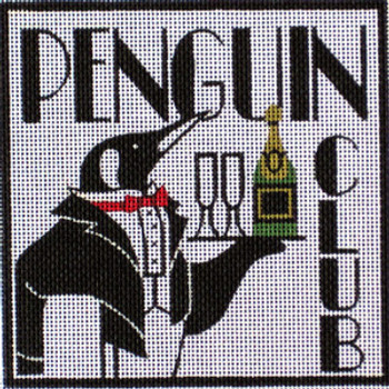 Maggie & Co. M-1351 Penguin Club © Stephanie Stouffer/Ruth Levison Designs 5 x 5" 18M