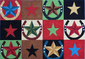 Maggie & Co. M-1525 Multi Stars © Jennifer Brinley/Ruth Levison Designs 10 x 14	 13M