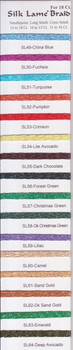 Rainbow Gallery Silk Lame Braid 18 SL55 Dark Chocolate