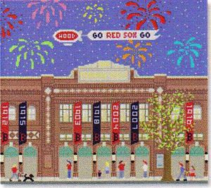 SA-PL 20 Fenway Park 13 Mesh 14.75 x 13" Starke Art Designs