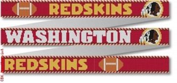 202 Washington Redskins 13 Mesh 35 x 1.25" CBK Designs Keep Your Pants On 