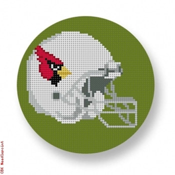 535 Arizona Cardinals Helmet - Footballl 18 Mesh 4" Rnd. CBK Designs Keep Your Pants On 