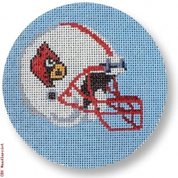 Logo560 Univ. of Louisville - Cardinals 18 Mesh 4" Rnd. Keep Your Pants On