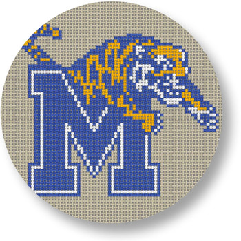 567 Univ. of Memphis Tigers 18 Mesh 4" Rnd. CBK Designs Keep Your Pants On 