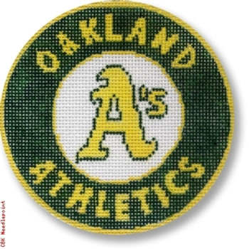 599 Oakland A's 18 Mesh 4" Rnd. CBK Designs Keep Your Pants On 