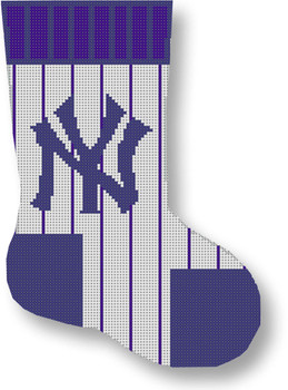 569 Yankees - Mini Sock 18 Mesh 5 x 7" CBK Designs Keep Your Pants On 