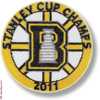 591 Stanley Cup Champs 18 Mesh 5" Rnd. CBK Designs Keep Your Pants On 