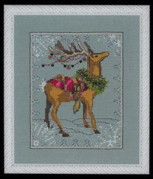 NC114 Nora Corbett Donner - Christmas Eve Couriers Approximate size 5" w x 6.25" h