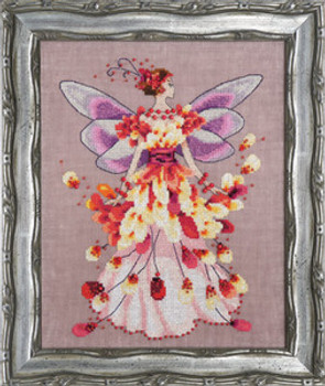 NC201 Nora Corbett Faerie Spring Fling Approximate Size:  6.8"w x 9.4"h