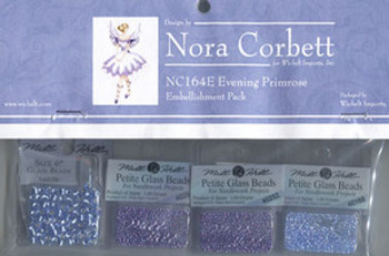 NC164E Nora Corbett Evening Primrose Bead Embellishment Pack