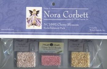 NC169E Nora Corbett Cherry Blossom Bead Embellishment Pack