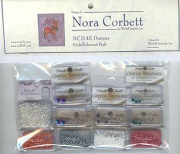 NC114E Nora Corbett Donner Bead and treasures Embellishment Pack