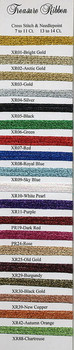 Rainbow Gallery Treasure Ribbon XR01 Bright Gold